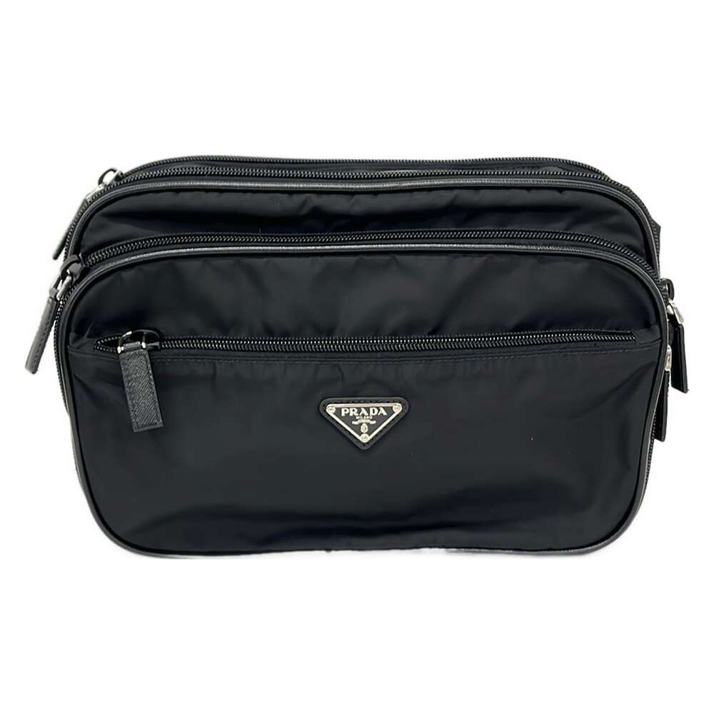 Prada Handbag Nylon Leather